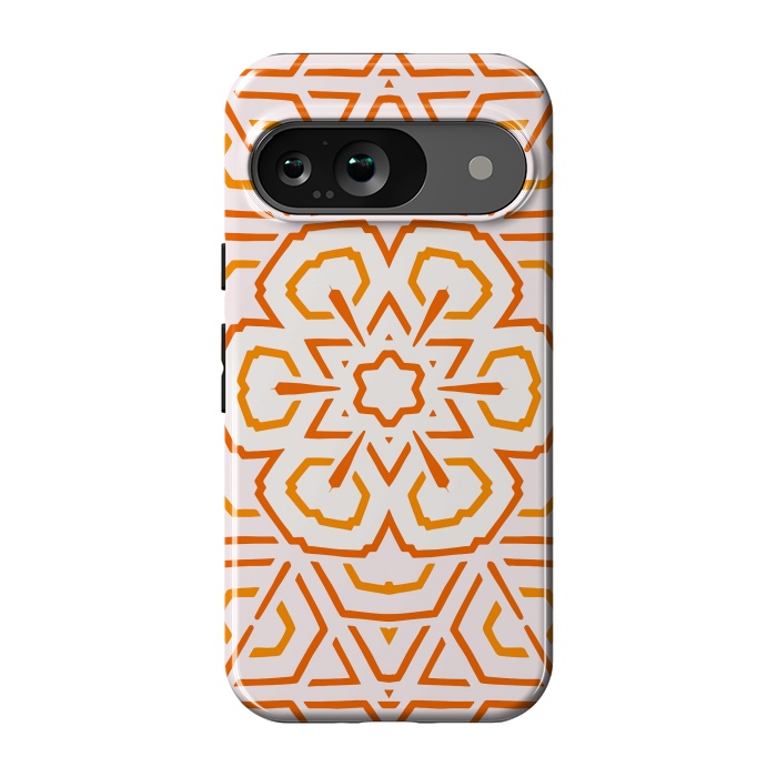 Pixel 9 StrongFit Surbhi Kaleidoscope Mandala by Creativeaxle