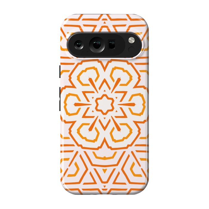 Pixel 9 pro StrongFit Surbhi Kaleidoscope Mandala by Creativeaxle