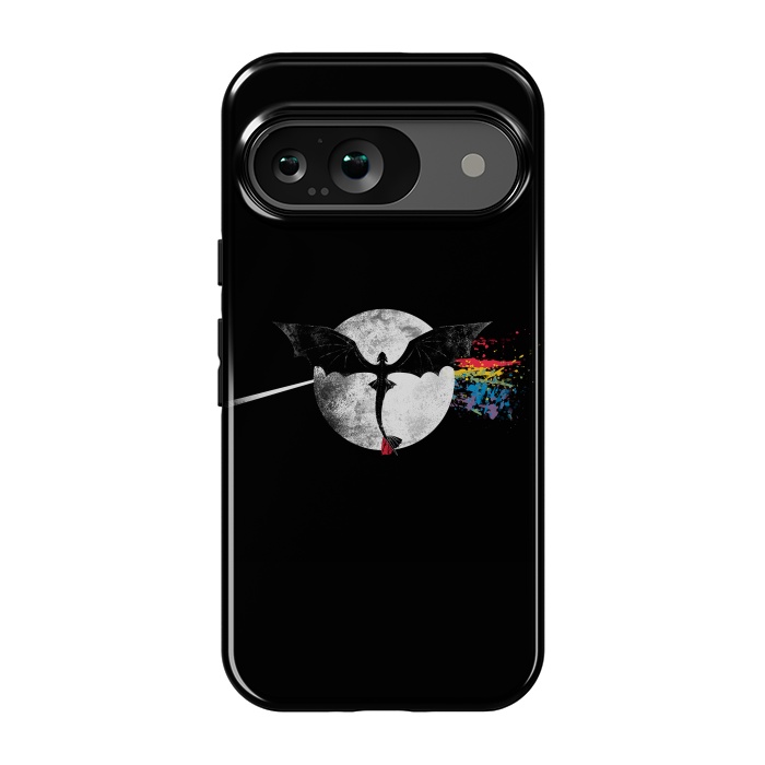 Pixel 9 StrongFit Dragon Side of the Moon Cute Funny Gift by eduely