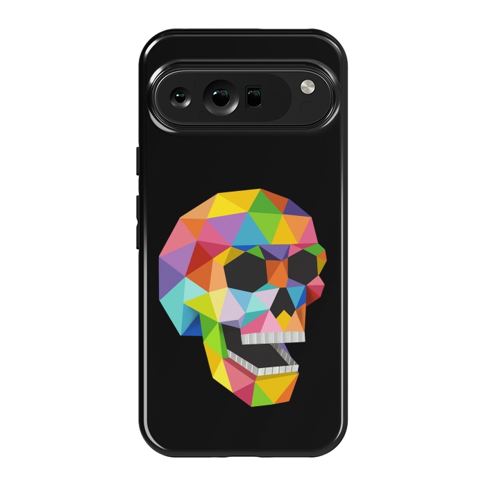 Pixel 9 Pro XL StrongFit Skull Polygons by Coffee Man