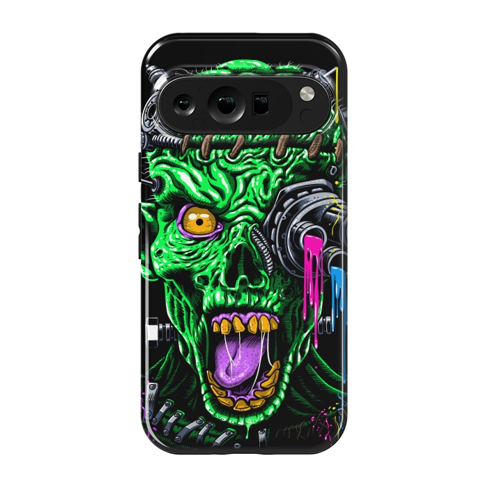 Pixel 9 pro StrongFit Futuristic zombie by Alberto