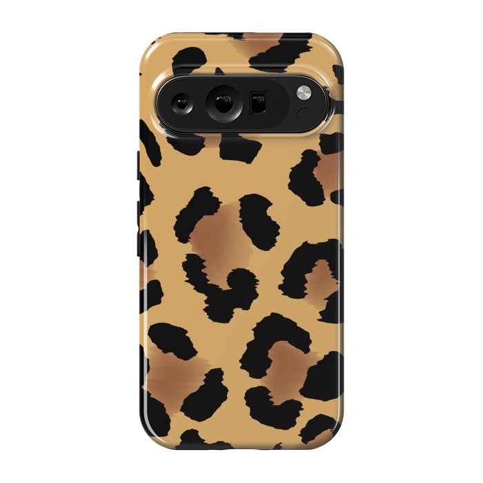 Pixel 9 pro StrongFit Brown Animal Print by ArtsCase