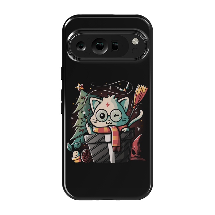 Pixel 9 pro StrongFit Meowgical Gift by eduely