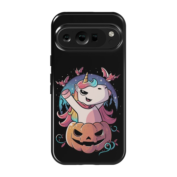 Pixel 9 pro StrongFit Spooky Unicorn Funny Cute Magic Halloween by eduely