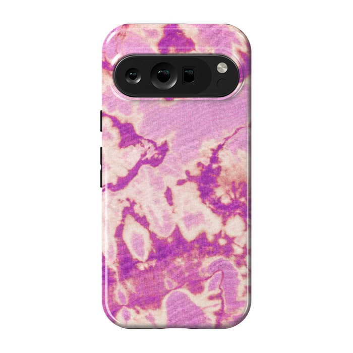 Pixel 9 pro StrongFit Pink Ethnic Tie Dye by Uma Prabhakar Gokhale