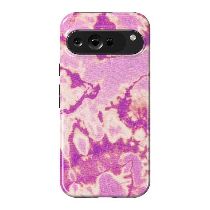 Pixel 9 Pro XL StrongFit Pink Ethnic Tie Dye by Uma Prabhakar Gokhale