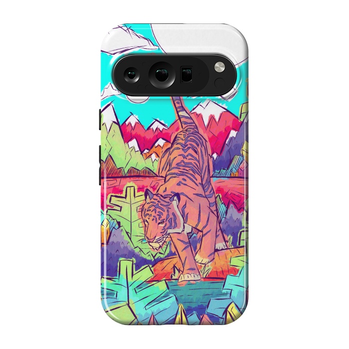 Pixel 9 pro StrongFit Tiger walk by Steve Wade (Swade)