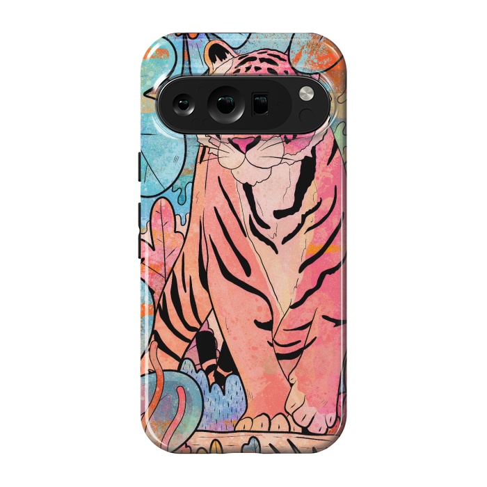 Pixel 9 pro StrongFit The big tiger cat by Steve Wade (Swade)