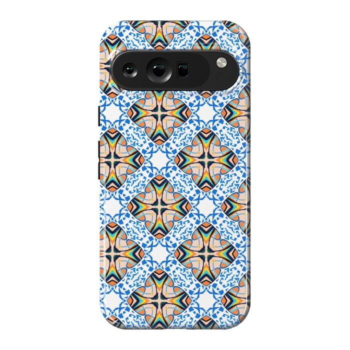 Pixel 9 Pro XL StrongFit Mediterranean Tile by Uma Prabhakar Gokhale