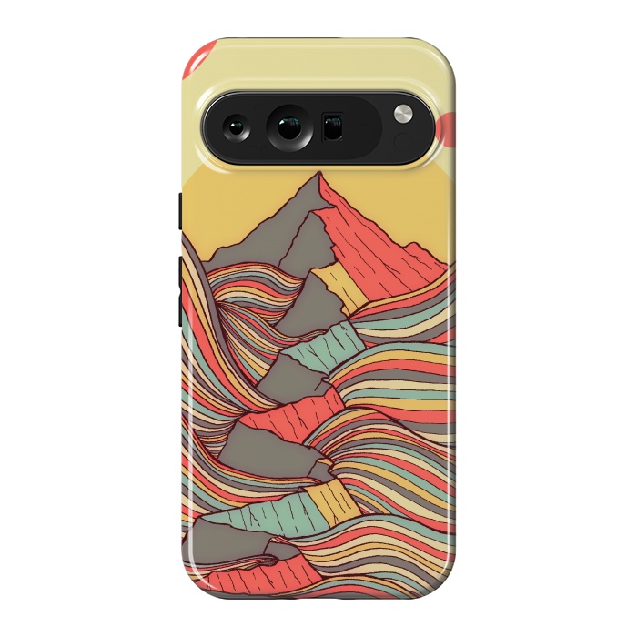 Pixel 9 Pro XL StrongFit The ribbon sea cliffs by Steve Wade (Swade)