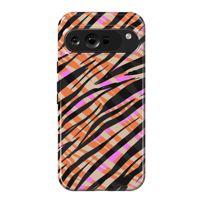 Pixel 9 Pro XL StrongFit Tiger skin by Laura Grant