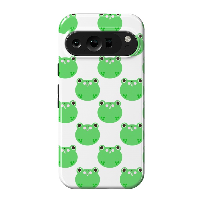 Pixel 9 pro StrongFit Happy Frogs by Sam Pernoski