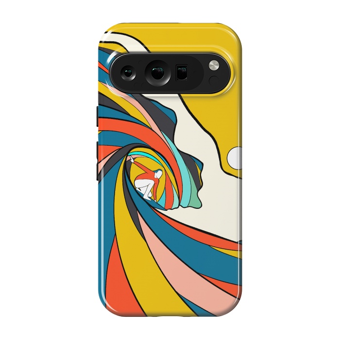 Pixel 9 pro StrongFit The big surf wave by Steve Wade (Swade)