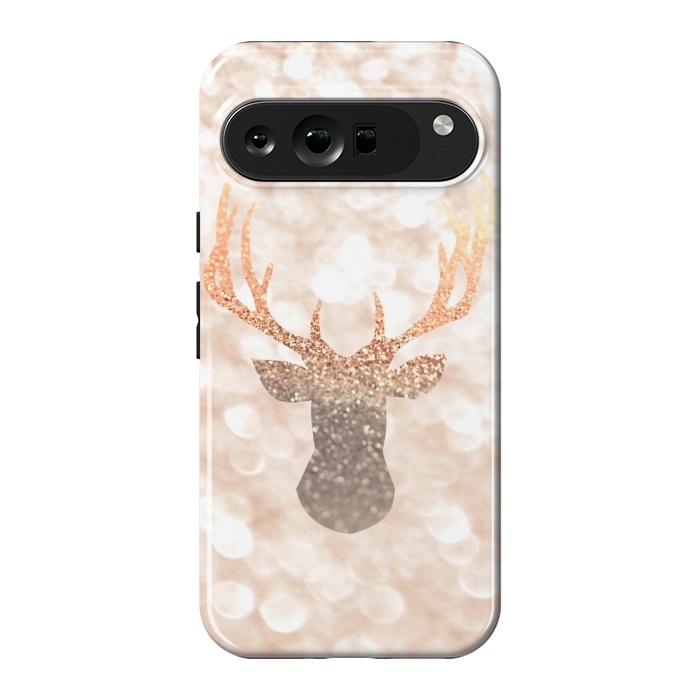 Pixel 9 Pro XL StrongFit CHAMPAGNER SANDY  STAG by Monika Strigel