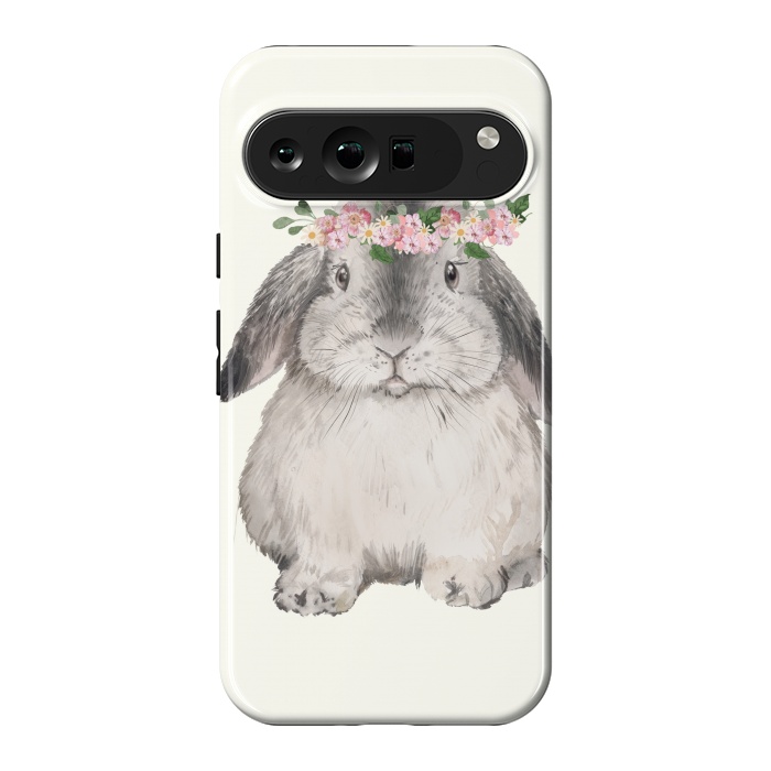 Pixel 9 Pro XL StrongFit CHUBBY BUNNY by Monika Strigel