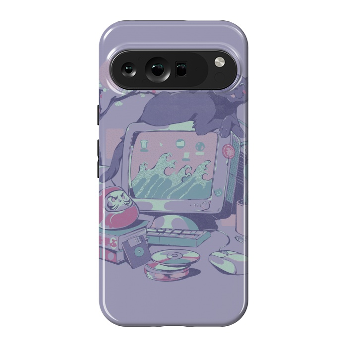 Pixel 9 Pro XL StrongFit Japanese Desktop by Ilustrata