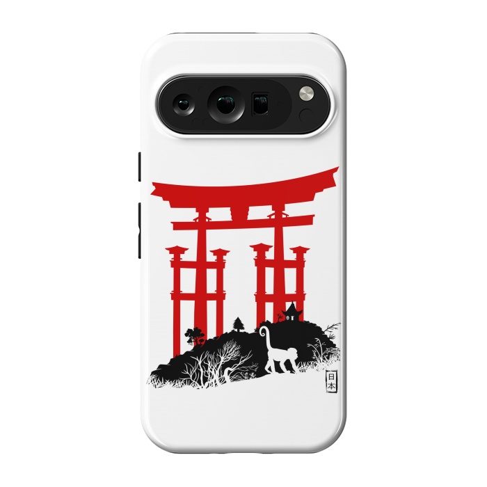 Pixel 9 pro StrongFit Red Torii in Japan by Alberto