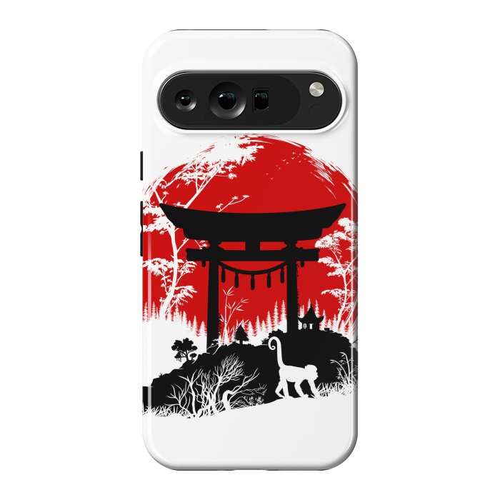 Pixel 9 Pro XL StrongFit Japanese torii under the sun by Alberto