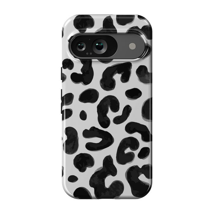 Pixel 9 StrongFit Black Animal Print by ArtsCase