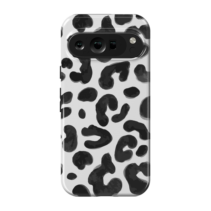 Pixel 9 pro StrongFit Black Animal Print by ArtsCase