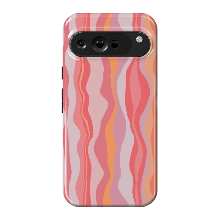 Pixel 9 Pro XL StrongFit Melted Marrakesh Stripes by Nic Squirrell