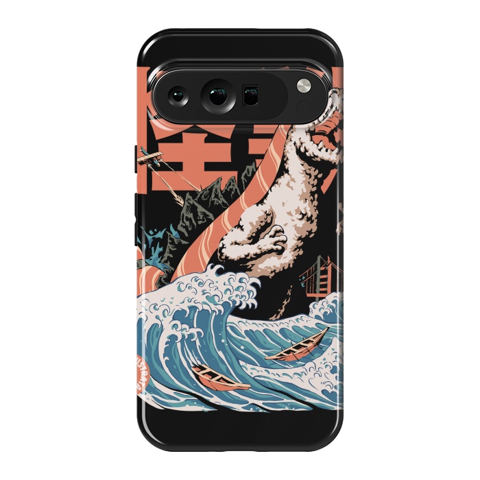 Pixel 9 Pro XL StrongFit Dino Sushi by Ilustrata