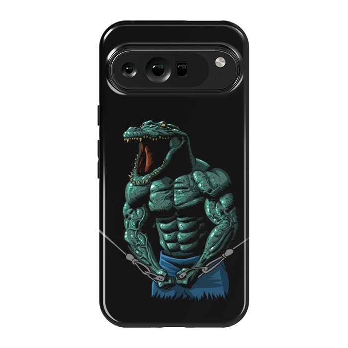 Pixel 9 Pro XL StrongFit crocodile training by Alberto