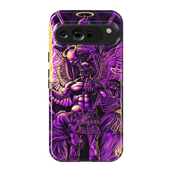 Pixel 9 Pro XL StrongFit Magic skull warrior by Alberto