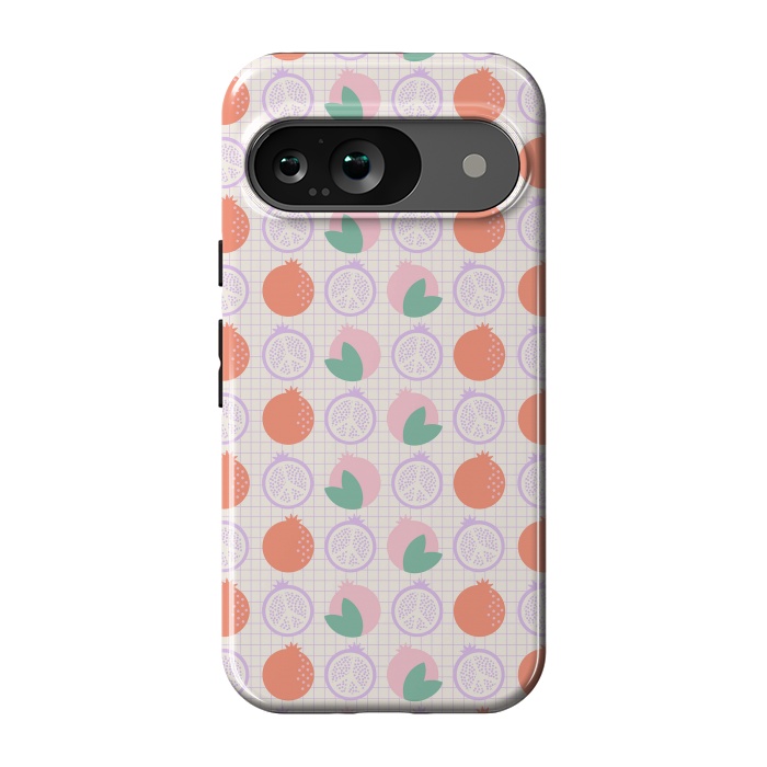 Pixel 9 StrongFit Pastels Peaceful Pomegranate by ArtPrInk