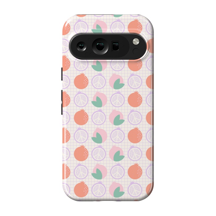 Pixel 9 pro StrongFit Pastels Peaceful Pomegranate by ArtPrInk