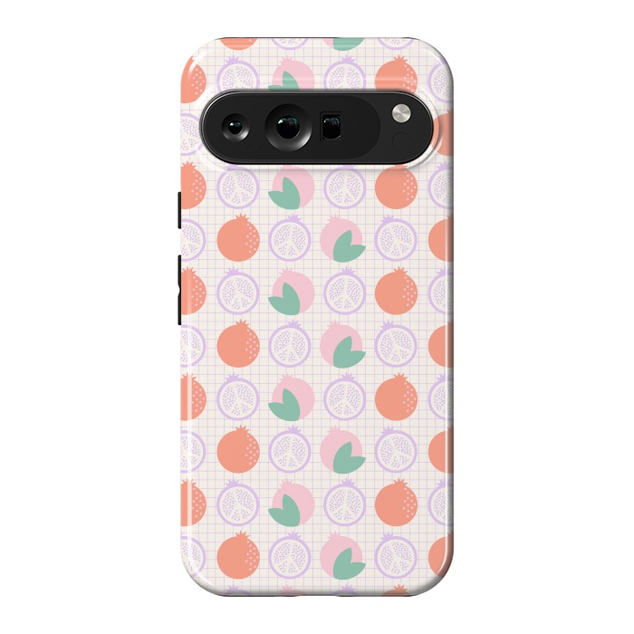 Pixel 9 Pro XL StrongFit Pastels Peaceful Pomegranate by ArtPrInk