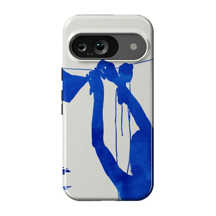 Pixel 9 StrongFit Blue Nude Vacay Matisse by Uma Prabhakar Gokhale