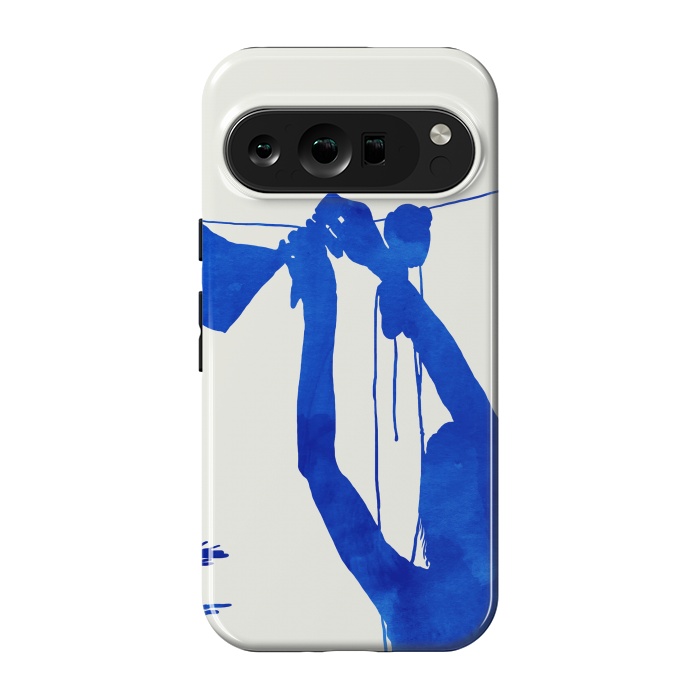 Pixel 9 pro StrongFit Blue Nude Vacay Matisse by Uma Prabhakar Gokhale