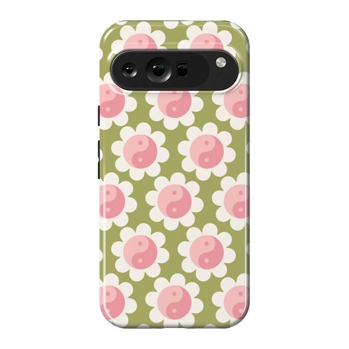 Pixel 9 Pro XL StrongFit Flowers Balance Pattern by ArtPrInk