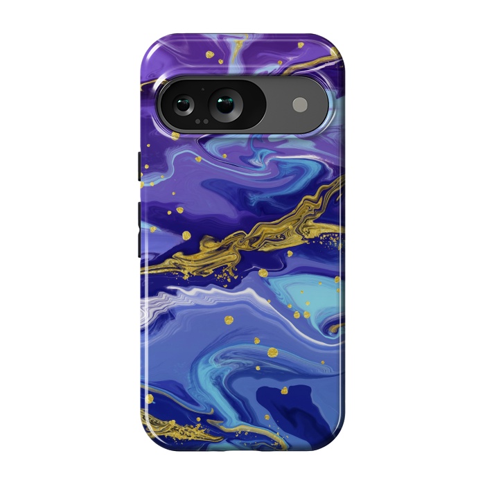 Pixel 9 StrongFit Colorful Marble by ArtsCase