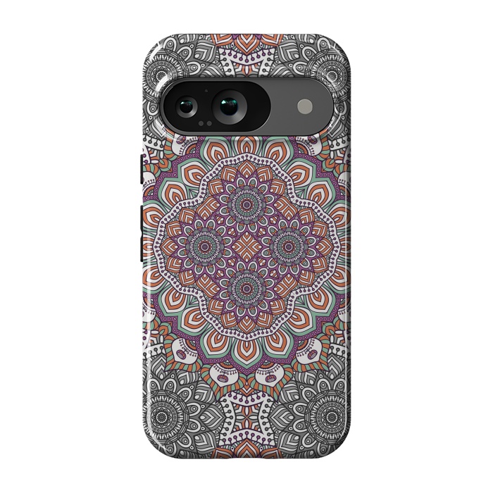 Pixel 9 StrongFit Mandala Pattern by ArtsCase