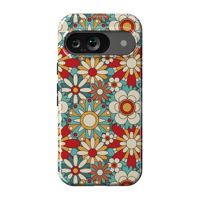 Pixel 9 StrongFit Spring Flowers  by ArtsCase