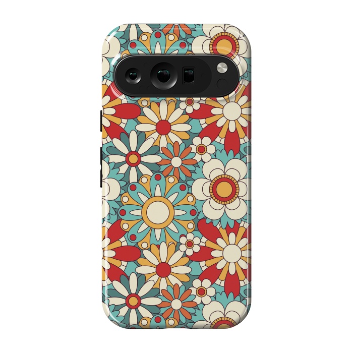 Pixel 9 pro StrongFit Spring Flowers  by ArtsCase