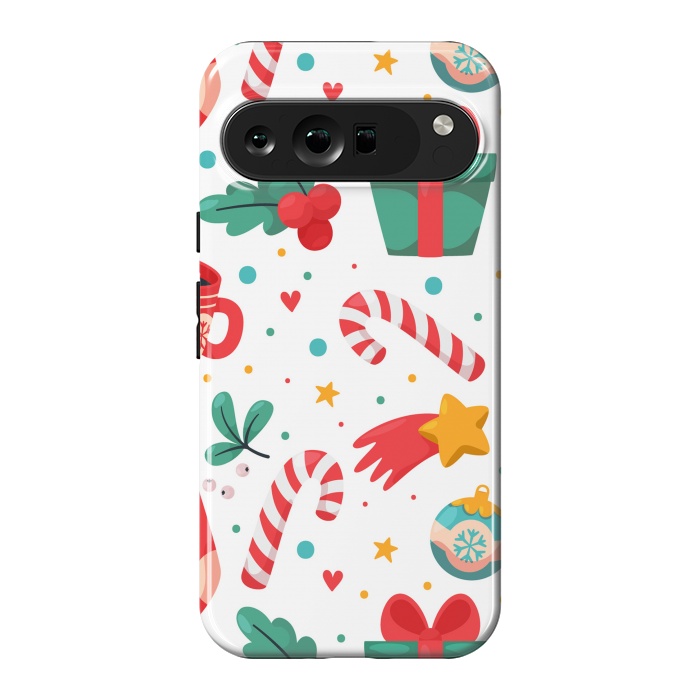 Pixel 9 Pro XL StrongFit Christmas Pattern by ArtsCase