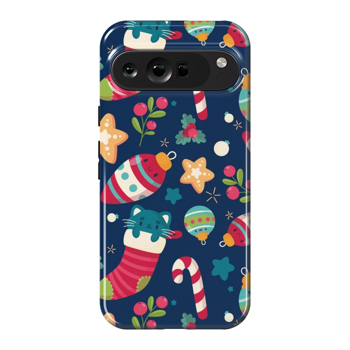 Pixel 9 Pro XL StrongFit A Cat in Christmas by ArtsCase