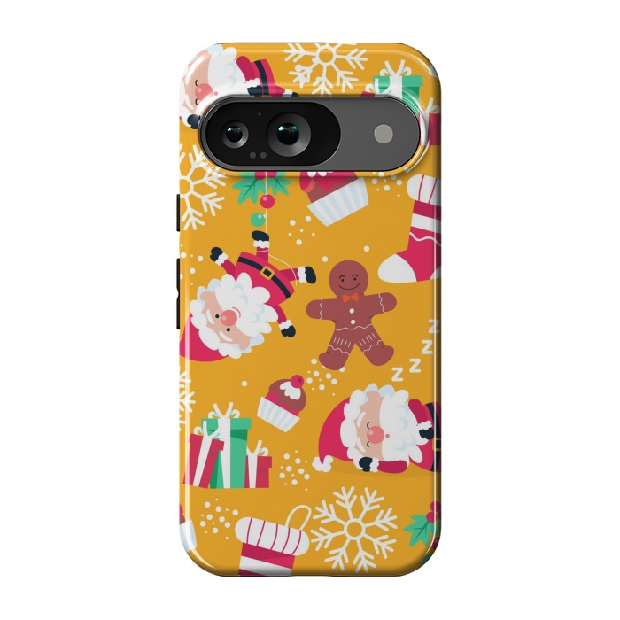 Pixel 9 StrongFit Cute Pattern for Christmas  by ArtsCase