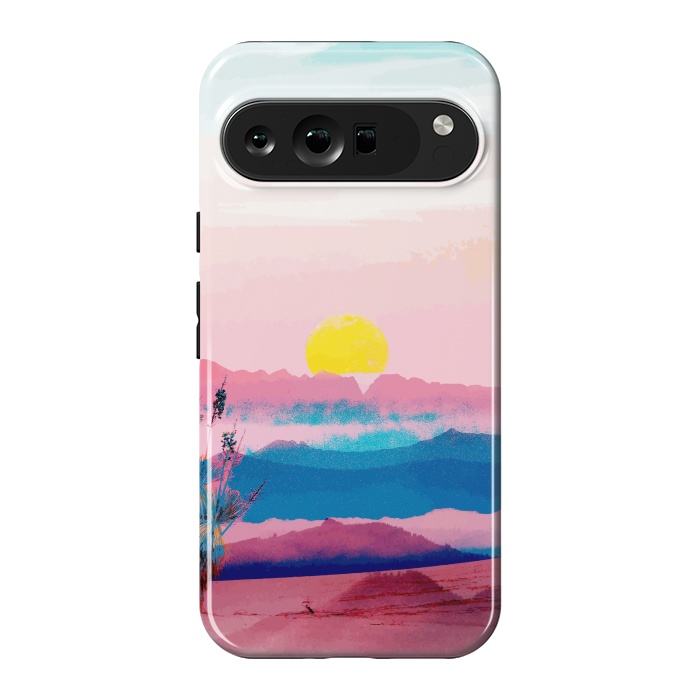 Pixel 9 Pro XL StrongFit Her Heart Was Made Of Liquid Sunsets by Uma Prabhakar Gokhale