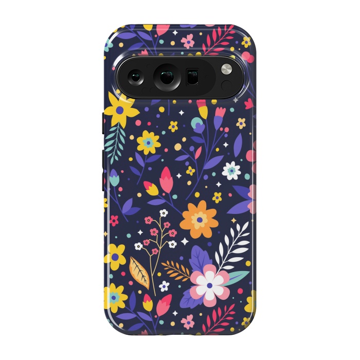 Pixel 9 pro StrongFit Beautifull Flowers with Vibrant Colors by ArtsCase