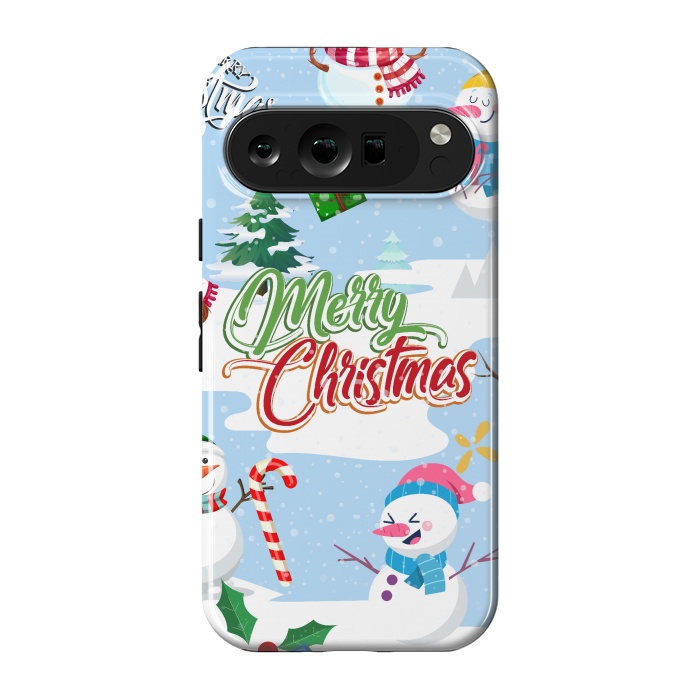 Pixel 9 pro StrongFit Snowman 2 by Bledi