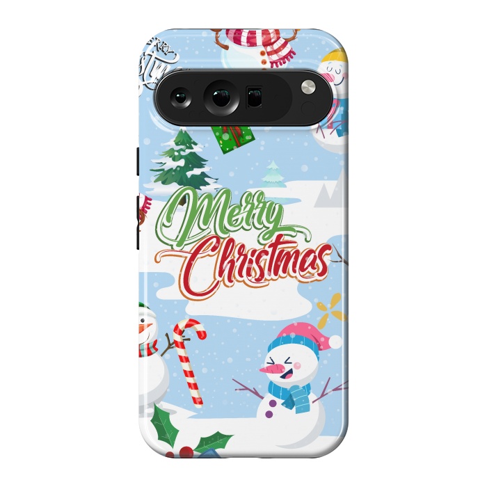 Pixel 9 Pro XL StrongFit Snowman 2 by Bledi