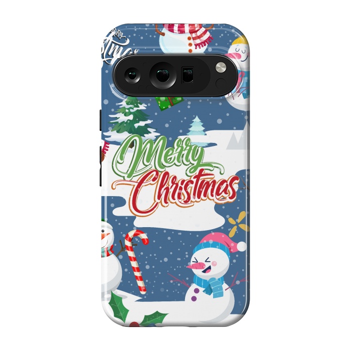 Pixel 9 pro StrongFit Snowman 3 by Bledi