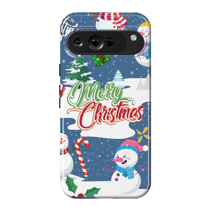 Pixel 9 Pro XL StrongFit Snowman 3 by Bledi