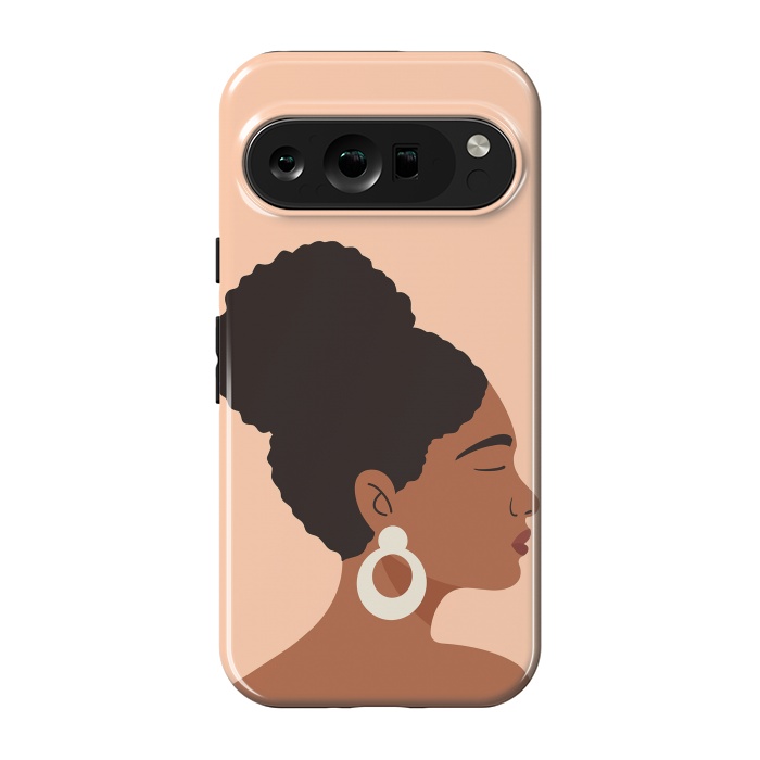 Pixel 9 pro StrongFit Afro Girl by ArtPrInk