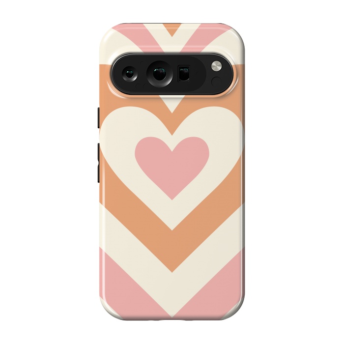 Pixel 9 pro StrongFit Hypnotic Hearts by ArtPrInk