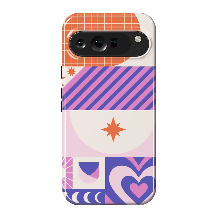 Pixel 9 Pro XL StrongFit Y2K Patchwork by ArtPrInk